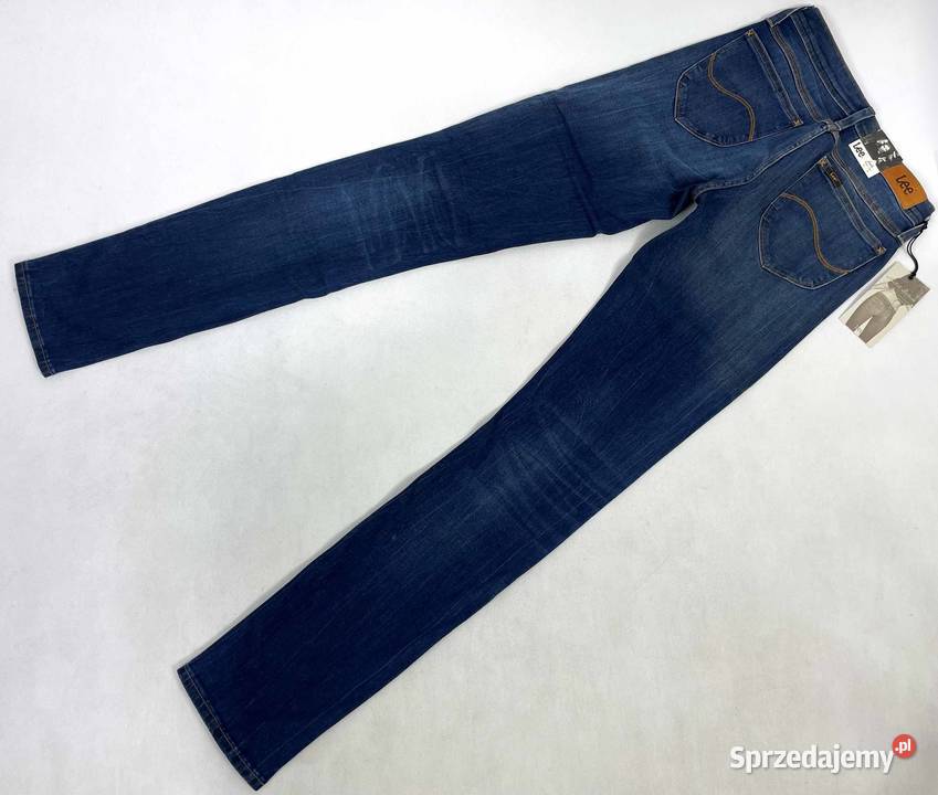 Spodnie damskie Lee Jade Skinny Tube W27 L35 Bez wzoru Pisz