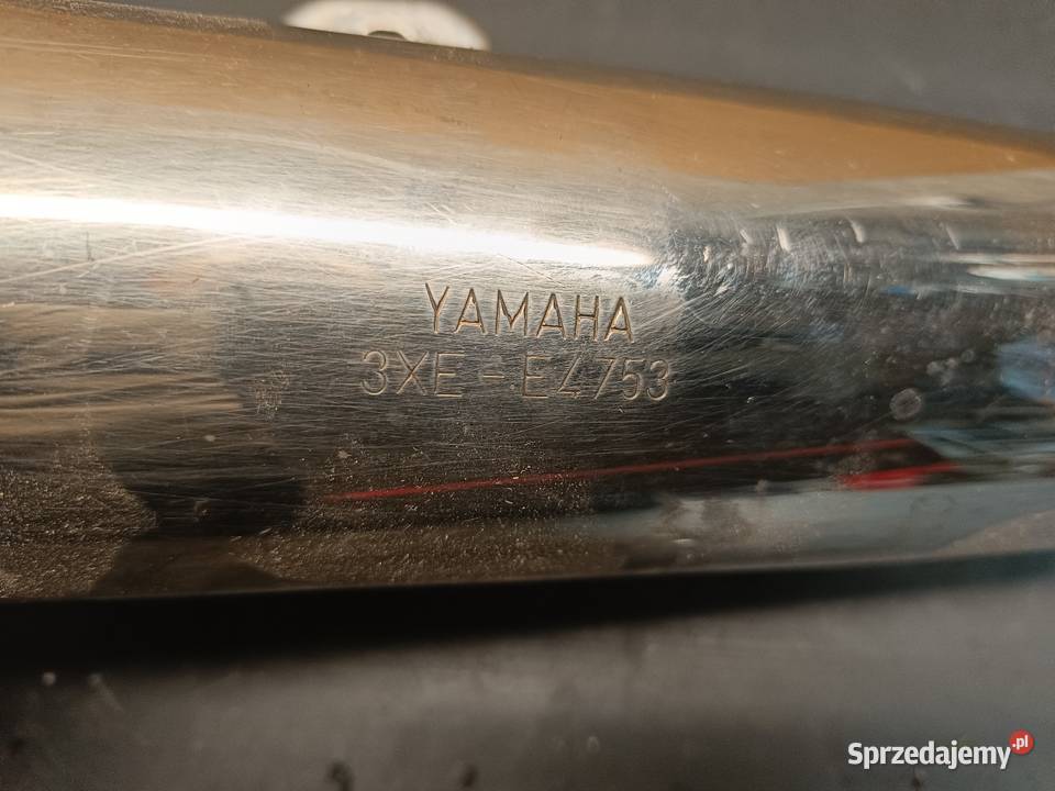 Tłumik końcowy wydech końcówka części Yamaha TDR Gołaczewy