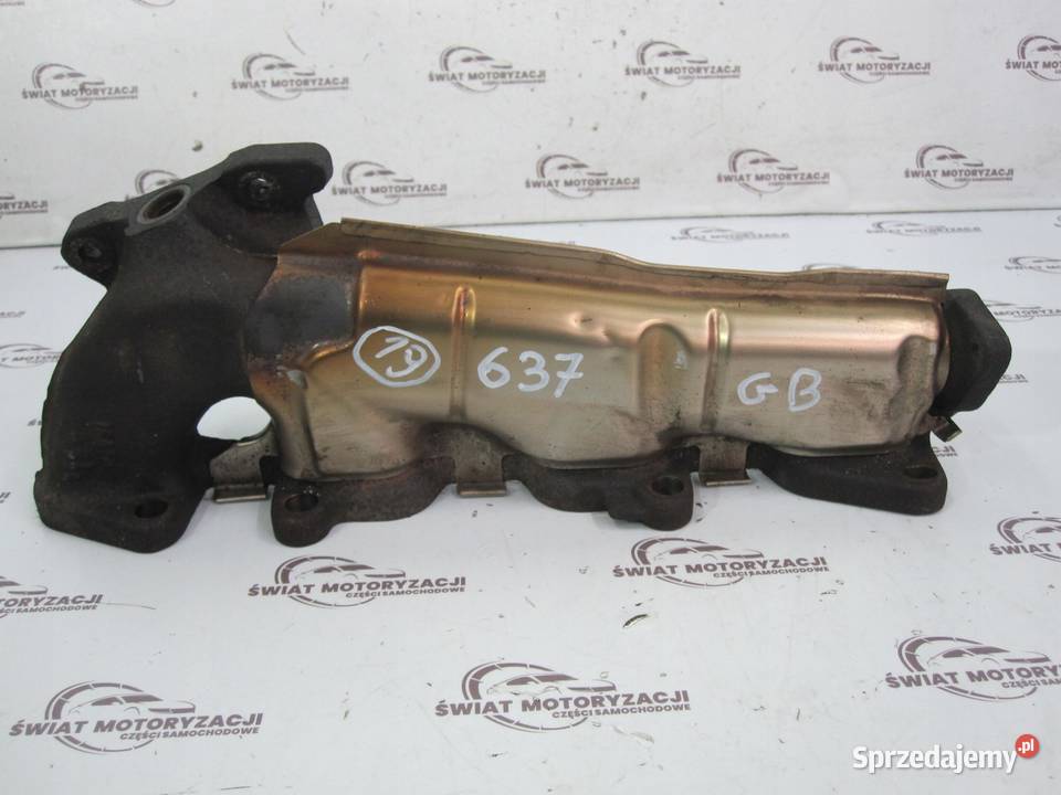 MERCEDES C 22 CDI 12r kolektor wydechowy