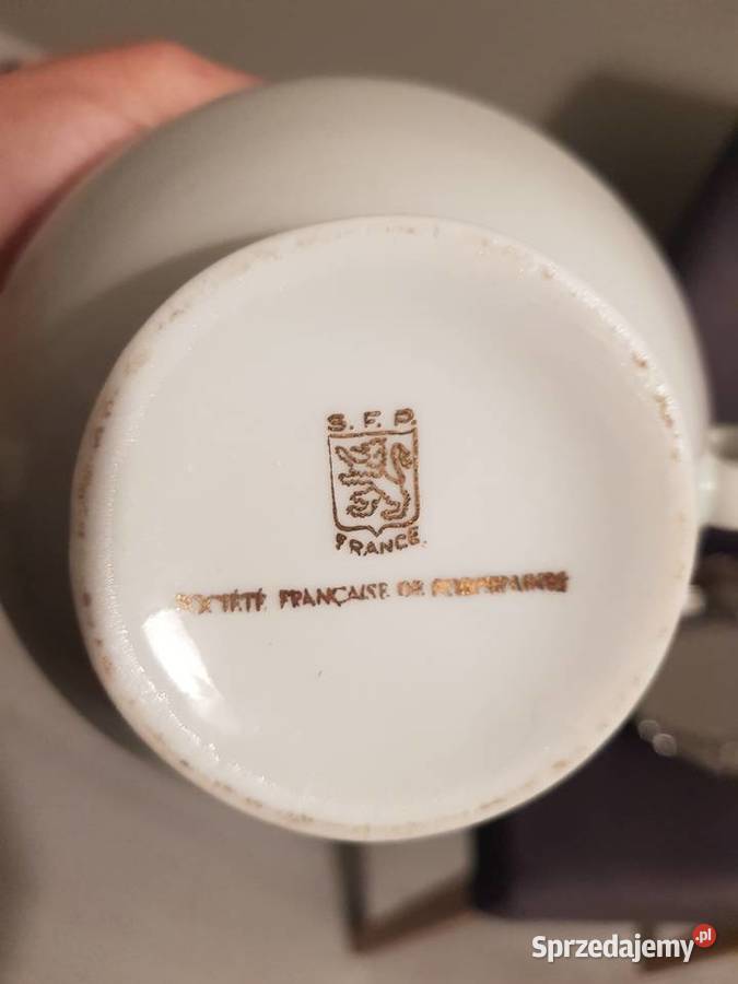 Cukiernica porcelana francuska