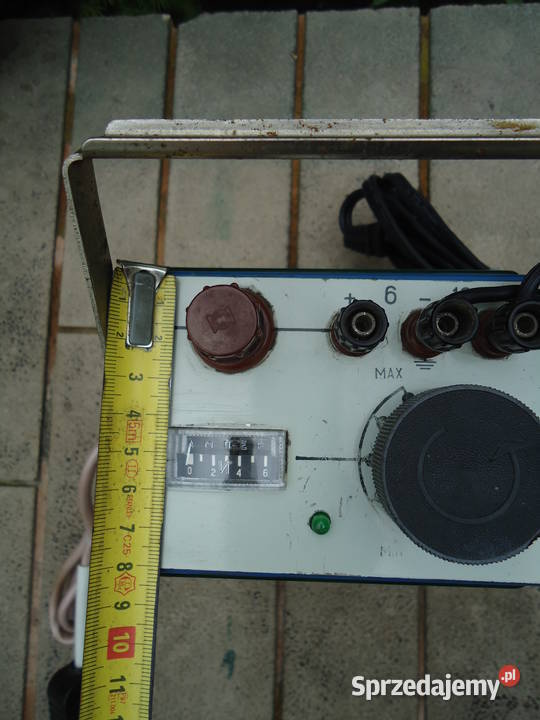 Oryginalny prostownik 612v pamiątka PRLu made in Nowy Sącz