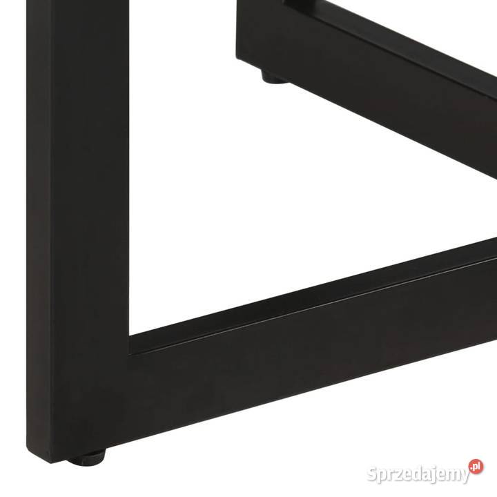 vidaXL Stół do jadalni 110x75 lite drewno