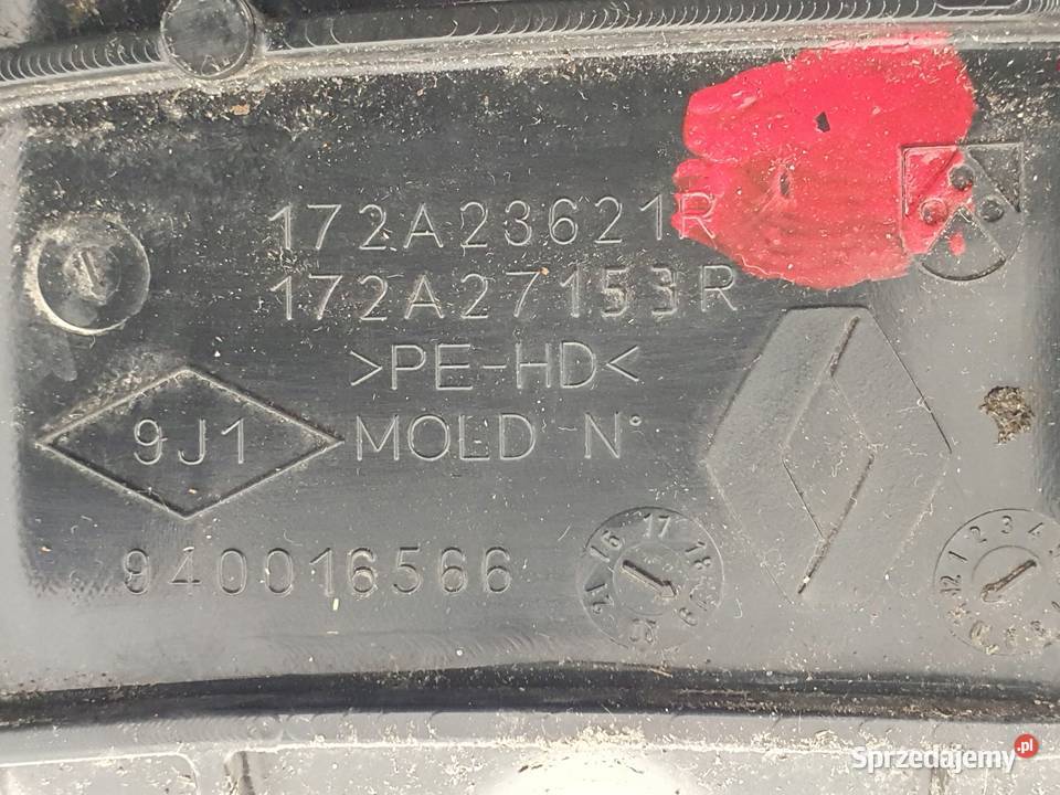 ZBIORNIK ADBLUE Dacia Dokker Lift 15 dCi Renault osobowe AdBlue Chełm