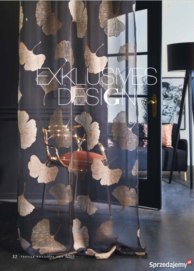 Ekskluzywne firany zasłony rolety tkaniny dywany Wystrój okien