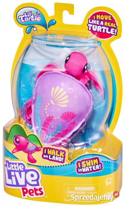Little Live Pets Żółw Pływa Zabawka do Wody Plastik  Mogilany