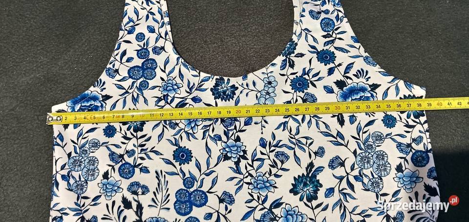 Sukienka w kwiatki S M Długość Mini mazowieckie Warszawa