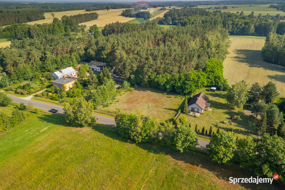 Ogrodzona działka budowlana Ludowinka powiat łódzkie sprzedam