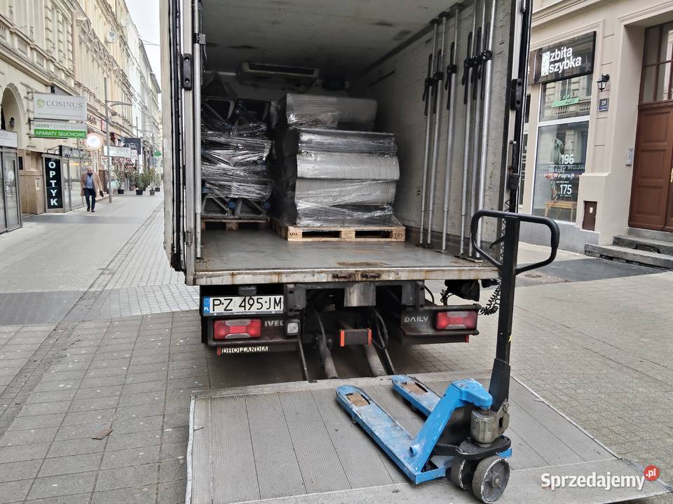 Usługi transportowe Buk Przewóz rzeczy palet Transport towarów wielkopolskie