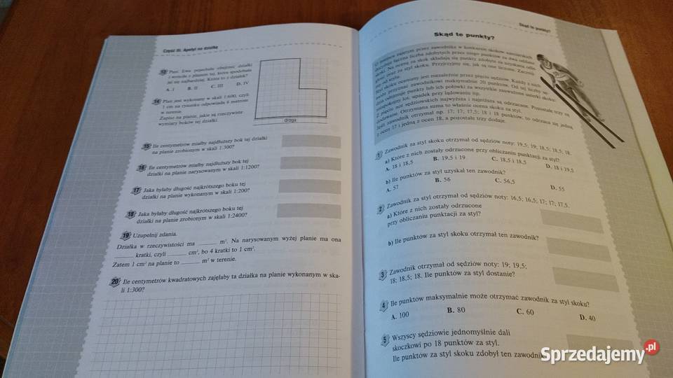 Matematyka 2001 przed sprawdzianem zeszyt Gdańsk