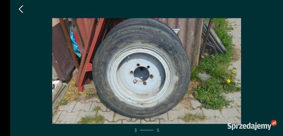 Koła opony rolnicze felgi 825 r20 900 sprzedam