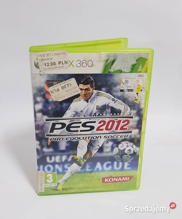 GRA PES 2012 NA XBOX 360 Pabianice