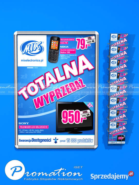 Stand reklamowy na plakat B1 ekspozytor Warszawa sprzedam