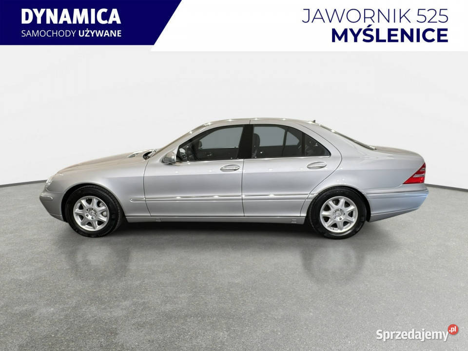 Mercedes S 500 50 V8 306 automat 2002 r przebieg 4/5 Myślenice