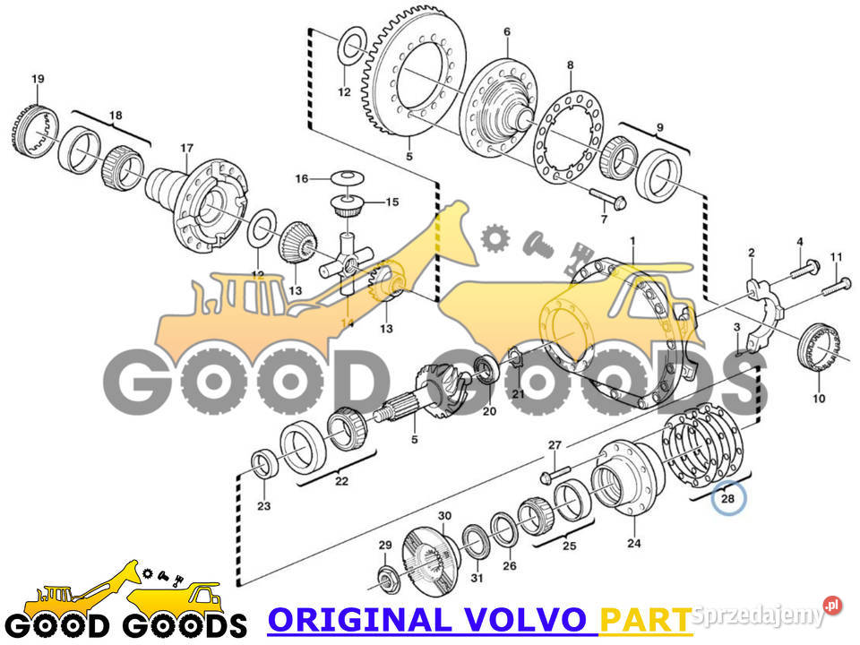 VOLVO PODKŁADKA REGULACYJNA 025 3152059 030 mazowieckie Władysławów