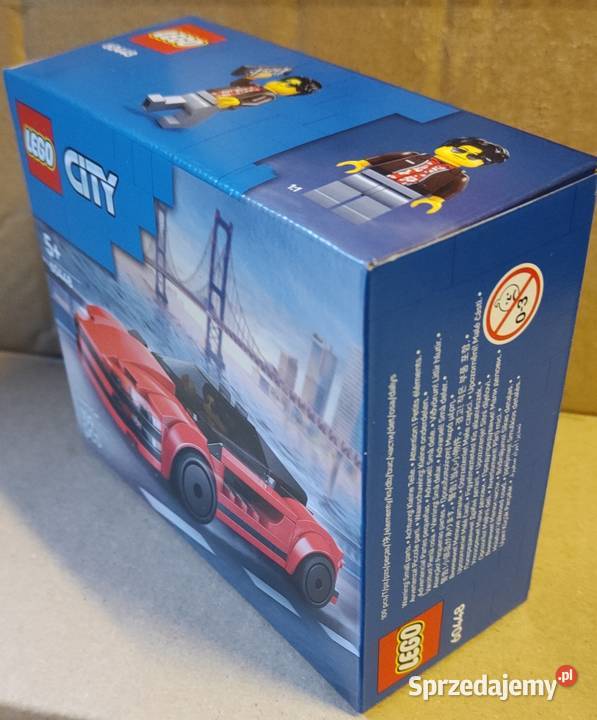 LEGO City 60448 Czerwony samochód sportowy Lego Szczecin