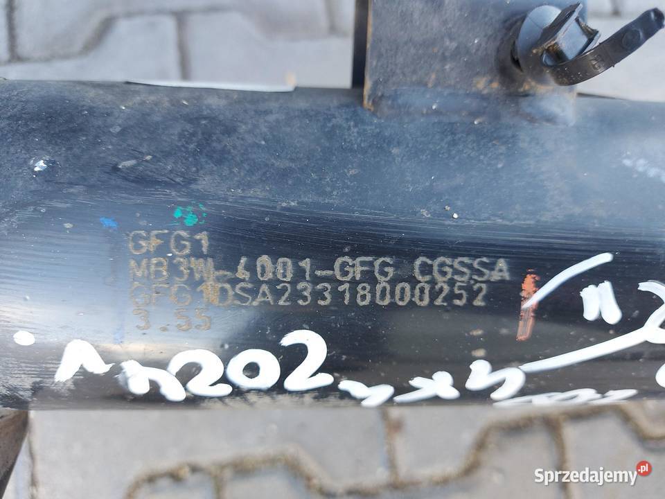 Ford Ranger VI 6 Most tylny dyferencjał