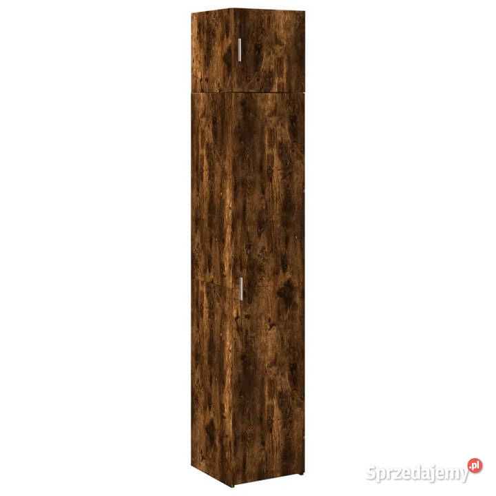 Wąska szafka przydymiony dąb 40x425x225