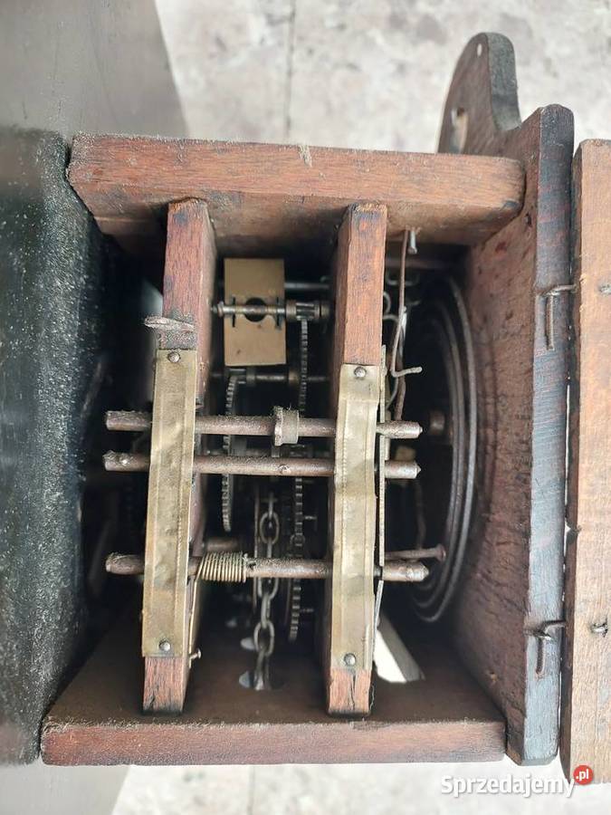 191 Stary zegar ścienny szwarcwald ikonowy Tczew