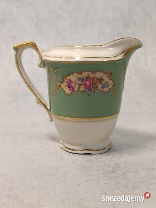 Środek Stołu Sygnowany Garnitur Art Deco Bukiety Dobrzany