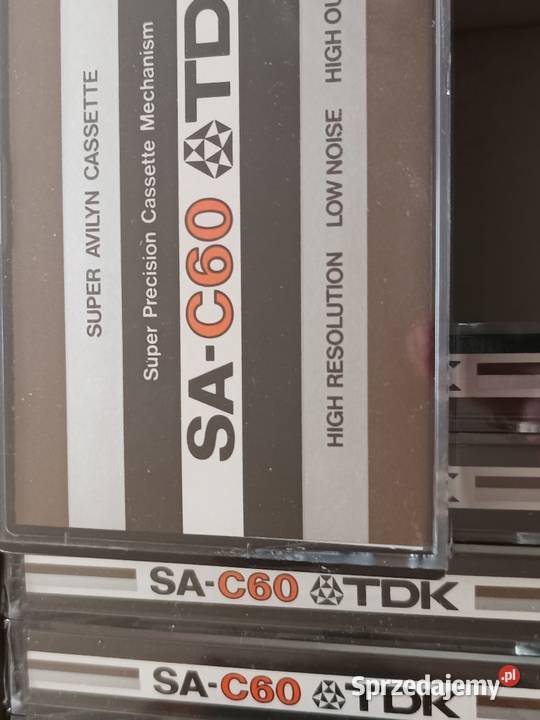 Kaseta TDK SA C 60 Chrom CrO2 6 sztuk Warszawa