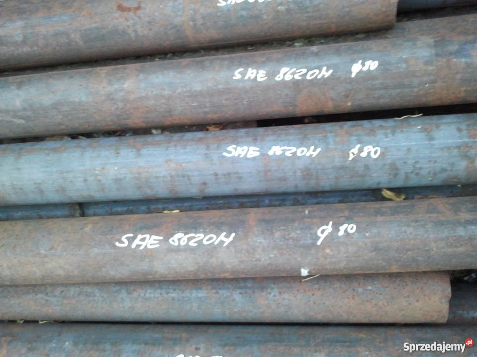 Pręt okrągły fi 80 gatSAE8620H 34HNM A Koło