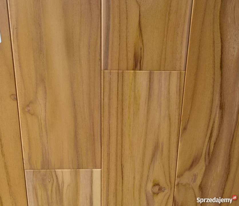 Deska parkiet TEAK lity Lakierowany wym Warszawa