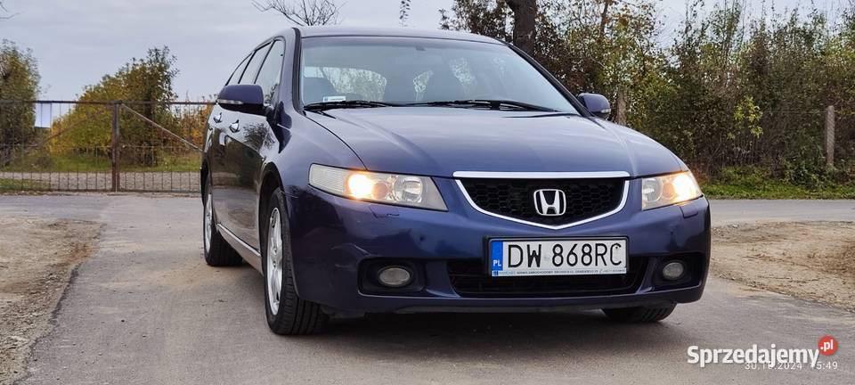 Honda Accord Kombi 2004r 20Vtec 155 przebieg dolnośląskie Wrocław