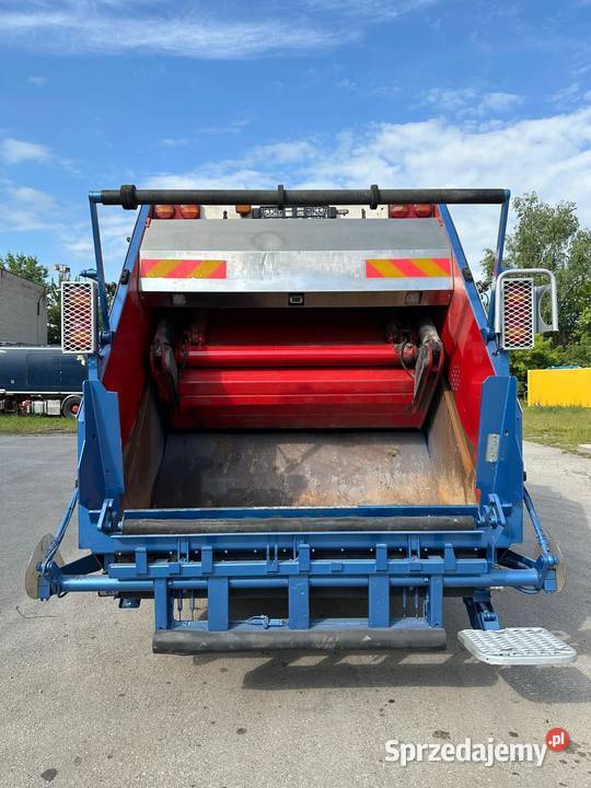Mercedes Econic 1829 śmieciarka dwuosiowa NTM Nowiny