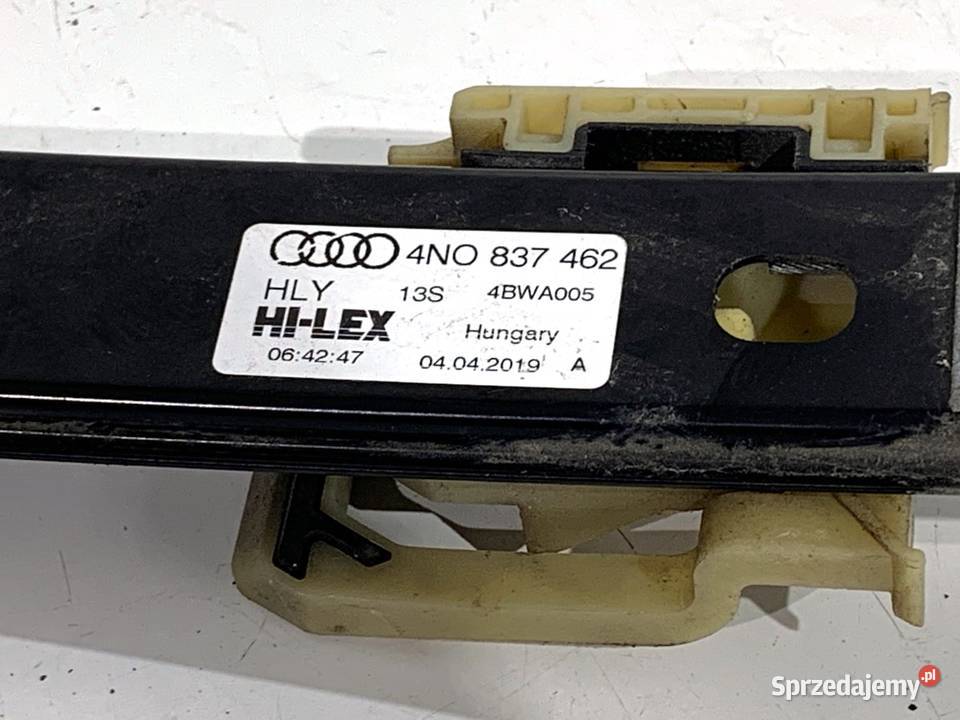 PODNOŚNIK SZYBY PRAWY PRZÓD AUDI A8 D5 4N0837462 sprzedam
