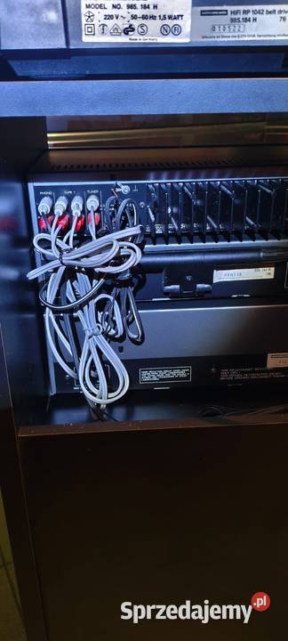 Zestaw Nordmende z szafką vintage mazowieckie Sochocin