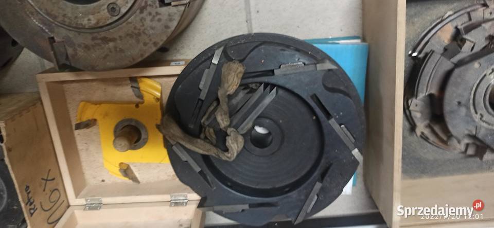 głowice strugarskie 230 mm otwór 80 mm 4 nozowe lubuskie Kłodawa