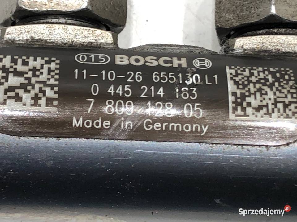 LISTWA WTRYSKOWA BMW F25 7809128 20 184 Listwy wtryskowe