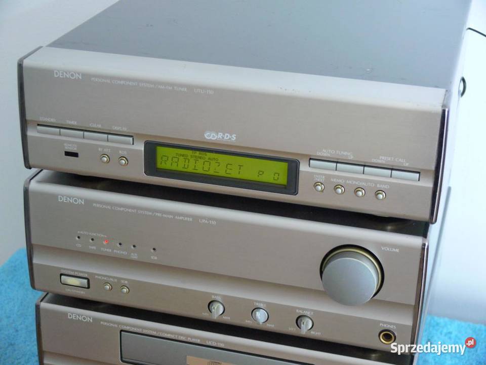 Wieża Denon UDR110 4 segmenty mocna WYSYŁKA Jasło sprzedam