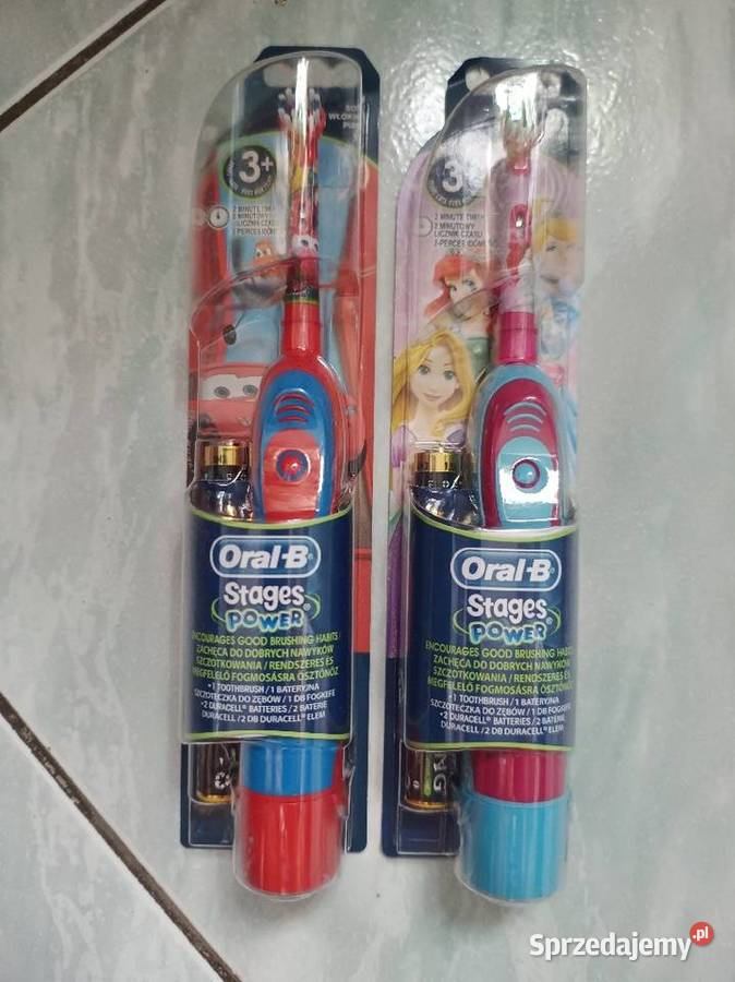 Elektryczne szczotki dzieci OralB sprzedam