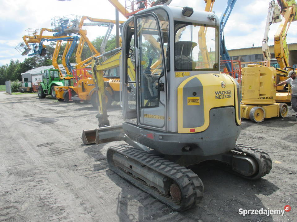 Koparka gąsienicowa Wacker Neuson EZ38 Koparki Pleszew