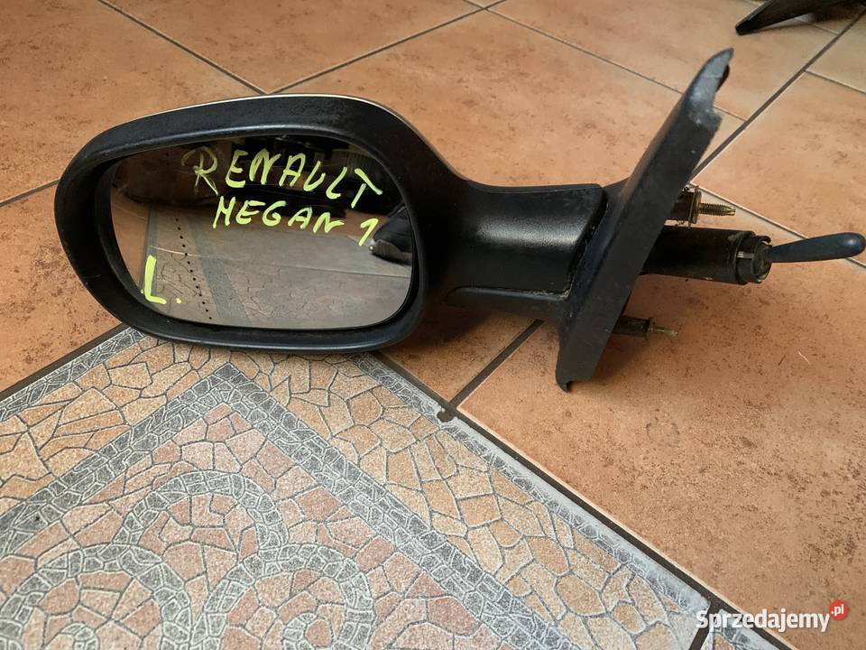 Lusterko lewe manualne Renault Megane I wielkopolskie Margonin