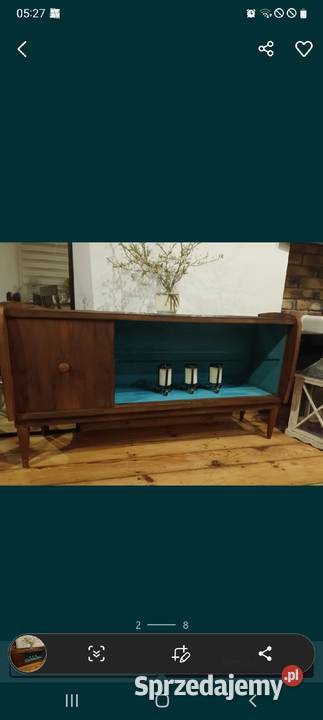 Komoda szafka retro dębowa jamnik vintage prl pomorskie Gdańsk