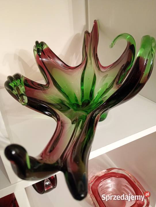 Patera murano zielona duża mazowieckie Zegrze Południowe sprzedam