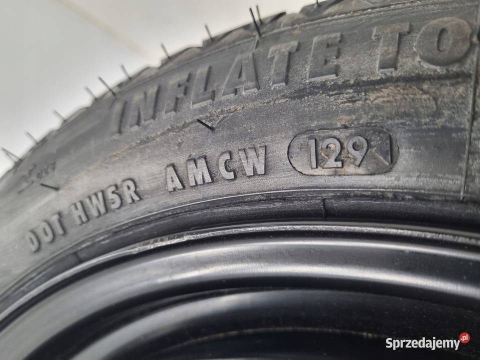 KOŁO ZAPASOWE DOJAZDOWE 11570 R15 Volvo S70 V70