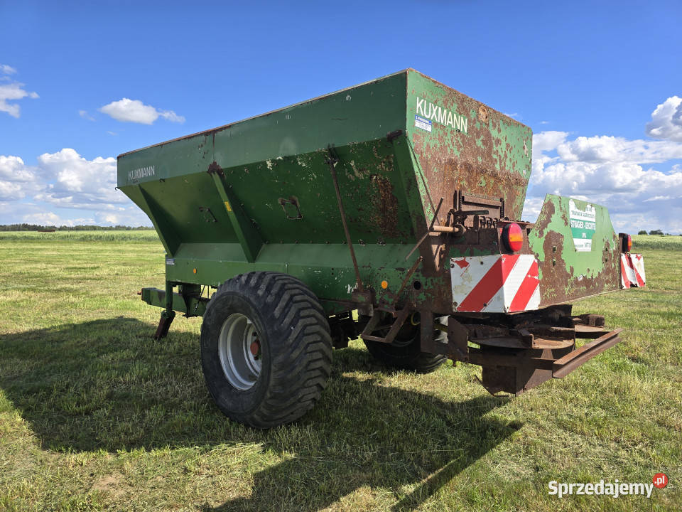 Rozsiewacz wapna talerzowy KUXMANN 810 ton Baliki sprzedam