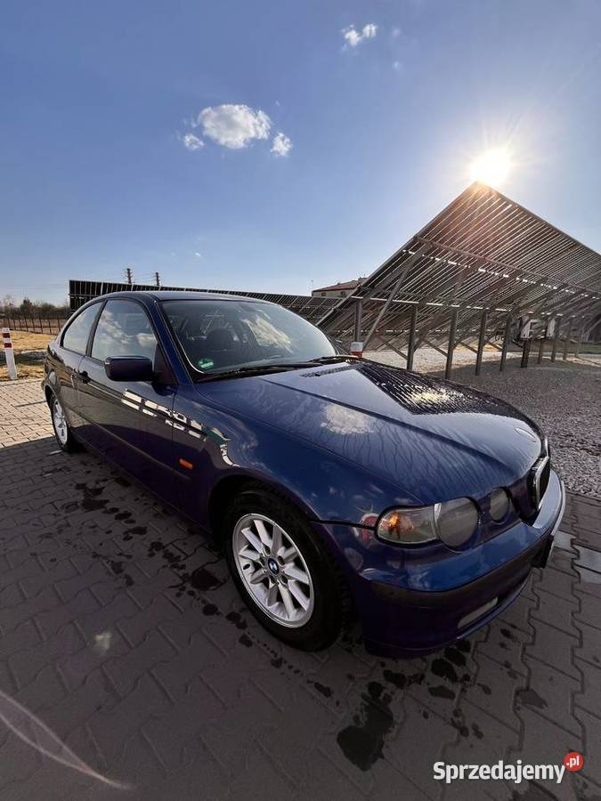 BMW 316ti Klima bez wypadkowy do drobnych manualna Seria 3 Bąkowiec