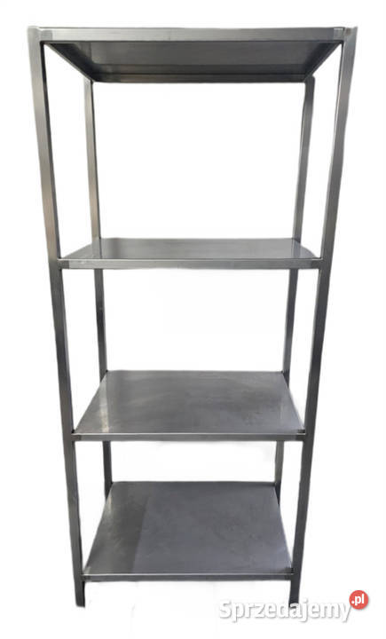 Regał spawany ze stali nierdzewnej 80x50x180 Gastronomia Pszczyna