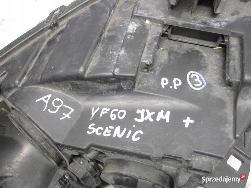 RENAULT GRAND SCENIC II 11r lampa prawa przód świętokrzyskie