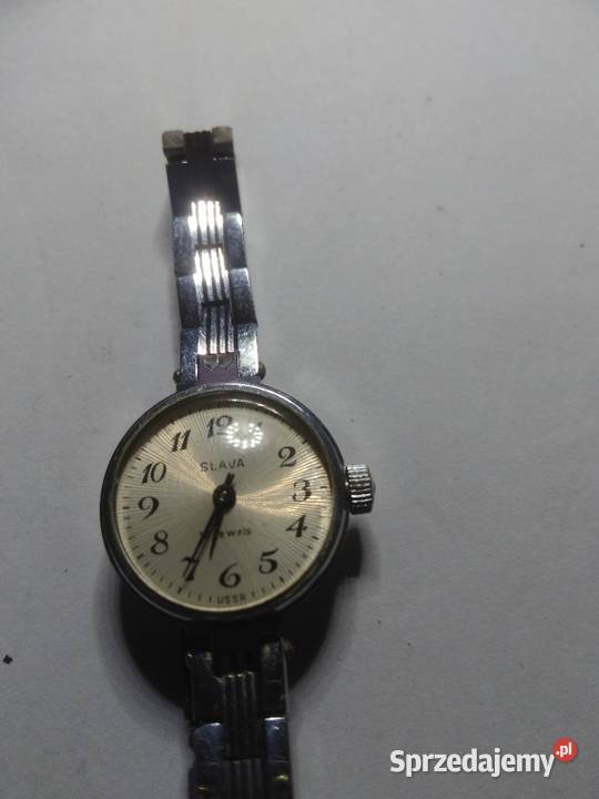 Zegarek Slava 17 jewels na bransoletce damski Bytom