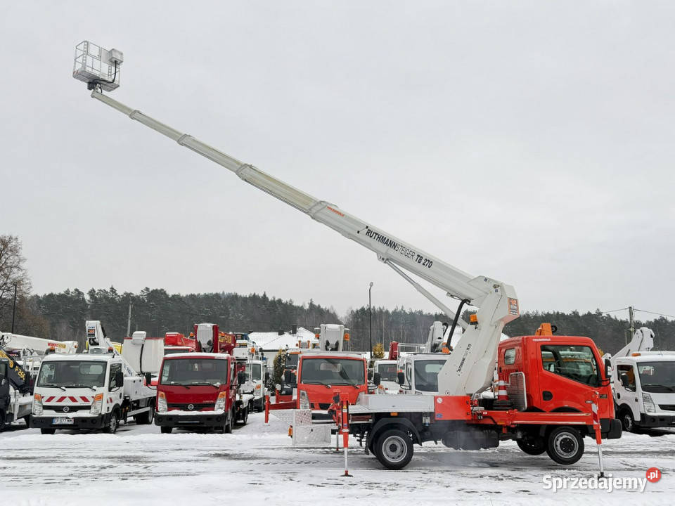 Nissan Cabstar Podnośnik Koszowy 27m RUTHMANN TB