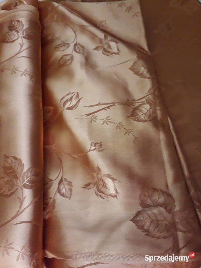 atłasowe zasłony 3x245 m sprzedam