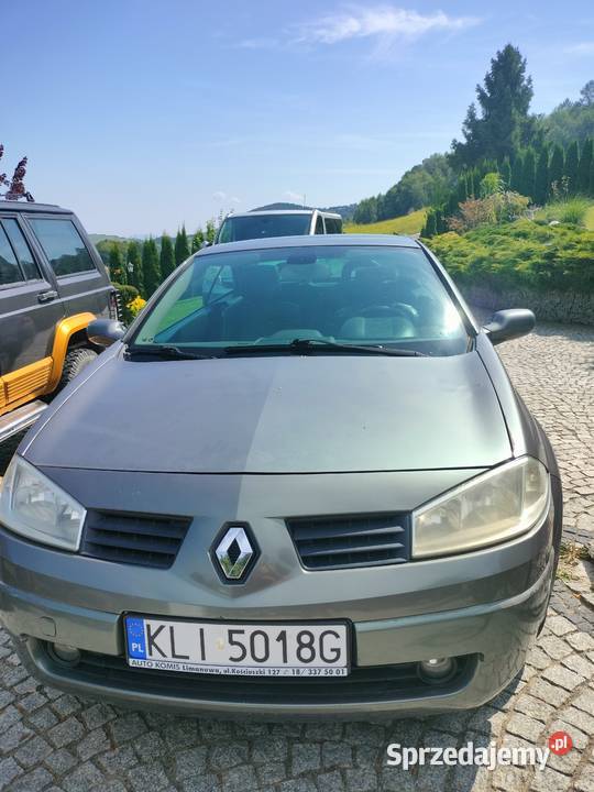 Sprzedam renault Megane cabrio 222222km Limanowa