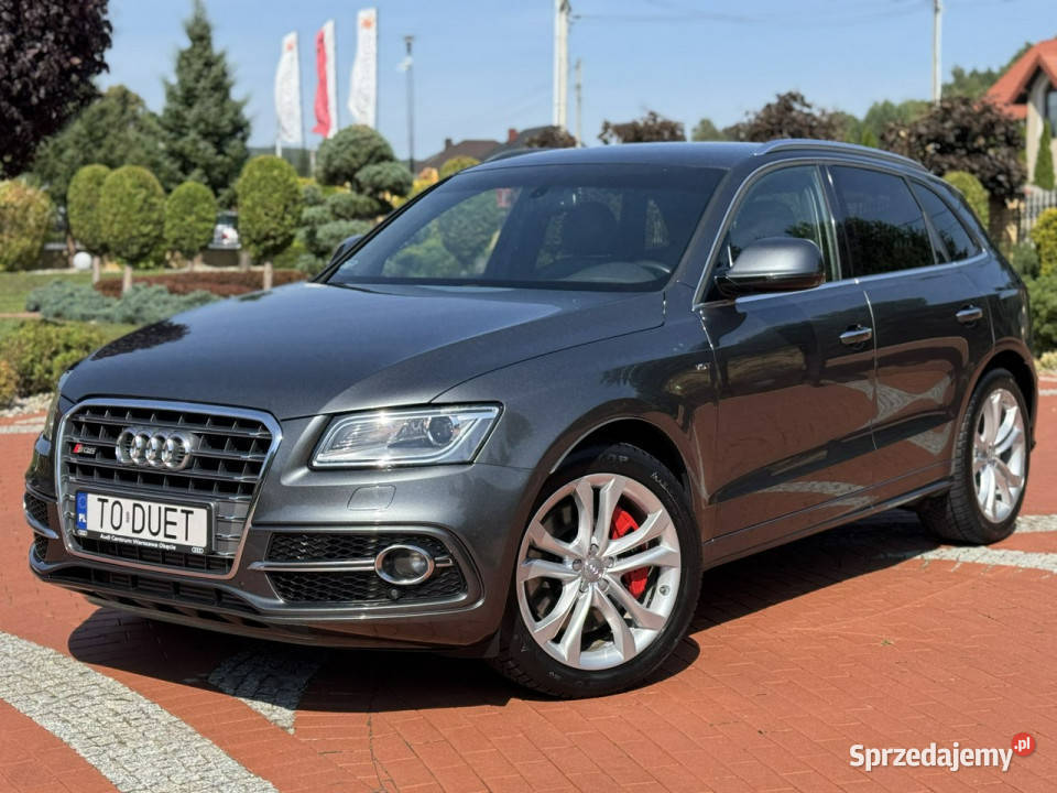 Audi SQ5 30 BiTurbo 313 Full 1 Właściciel Salon nieuszkodzony Widełki sprzedam