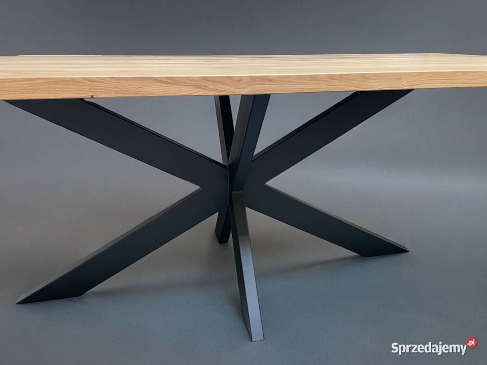 Stół dębowy noga pająk Poznań