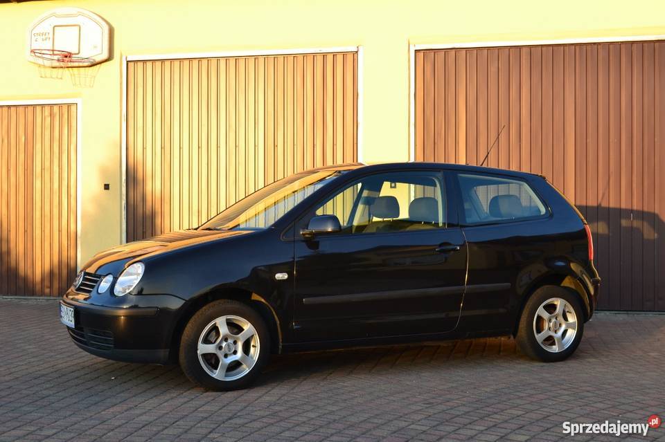 VW POLO CZARNY METALIK CLIMATIC 4xPP ZIMÓWKI Złoczew